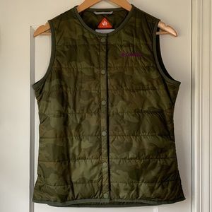 COLOMBIA | Omni-Heat No Collar Vest | Japan | Camo | Camoflauge